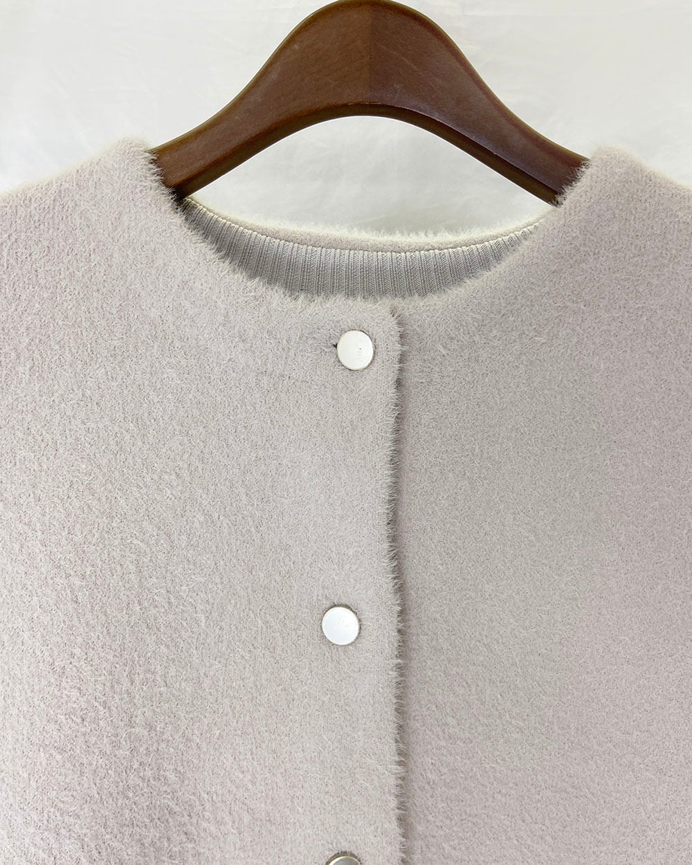 2025A/W フェレットタッチニットカーディガンno.8538637 | BOOGIE-WOOGIE