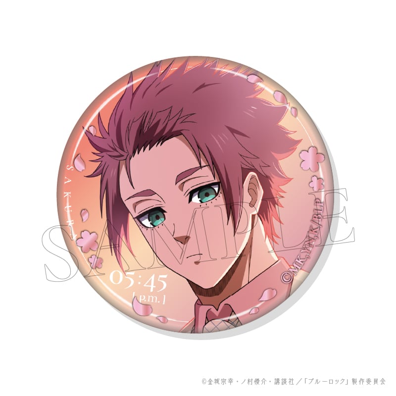 ブルーロック SAKURA トレーディング箔押し缶バッジ BOX 全7種