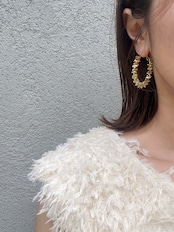 twist chip hoop pierce