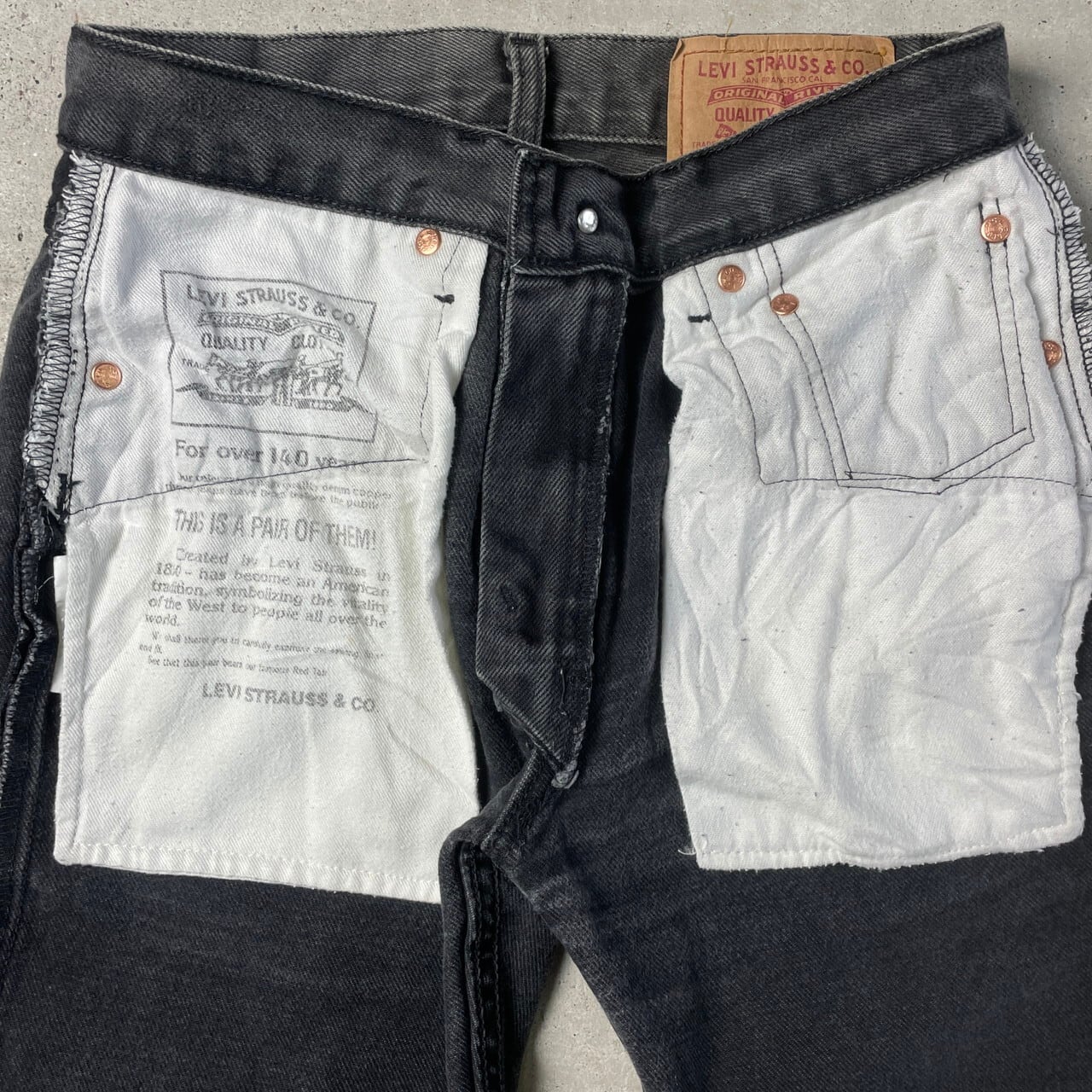 在庫有ります Levi´s 501 ブラック 先染め 80s - 90s | www.butiuae.com