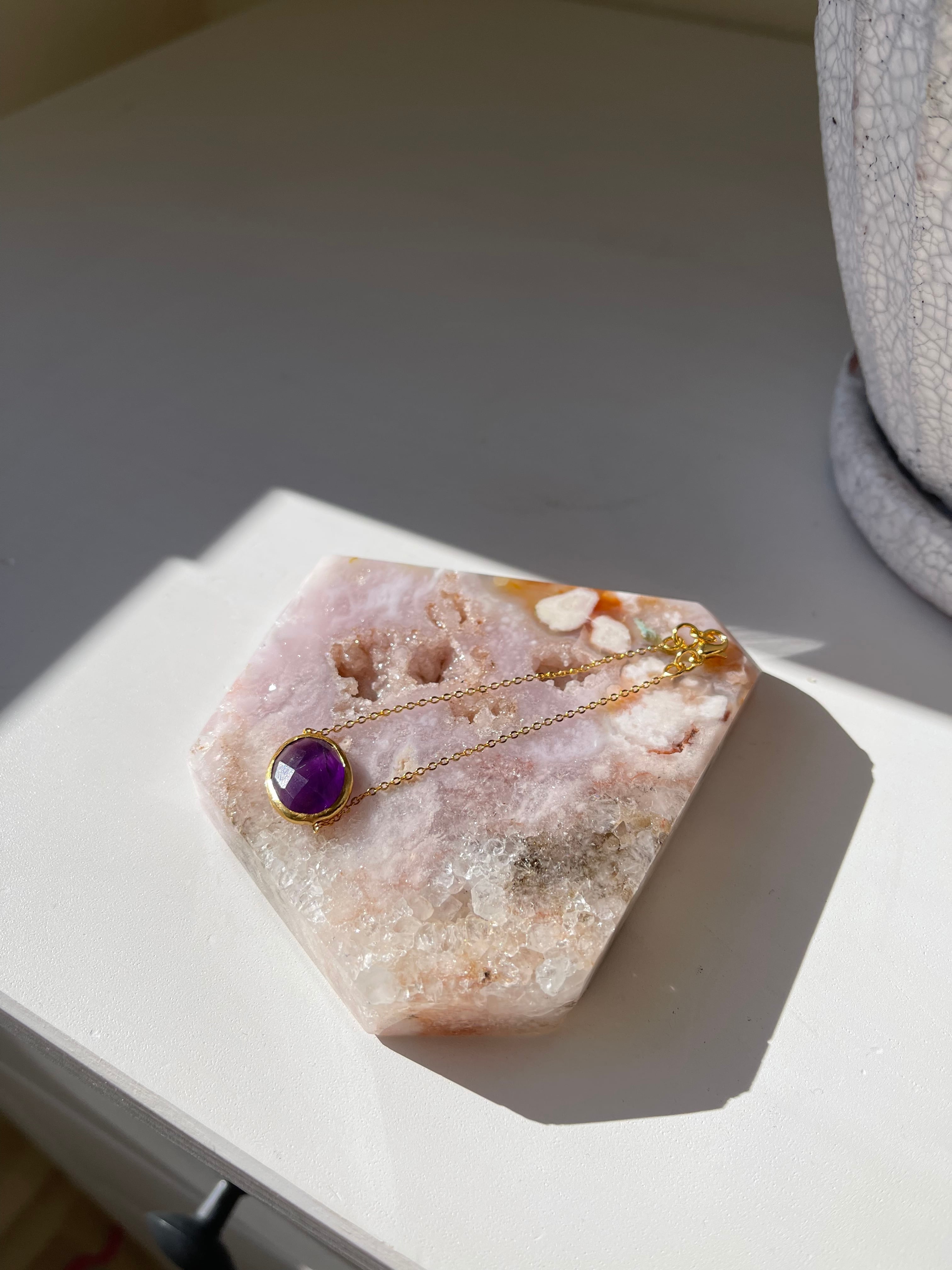 Amethyst bracelet/アメシストブレスレット