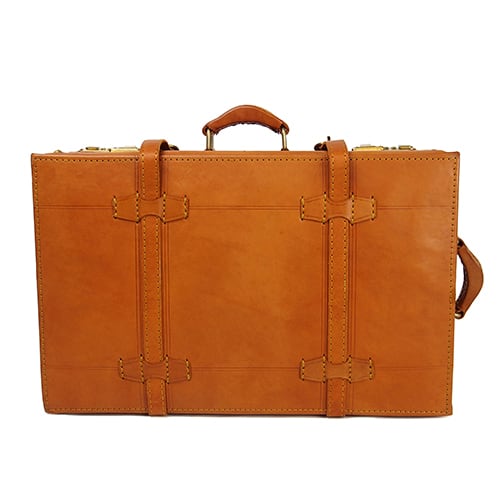 本革トランクリュック 新仕様【幅40cm】カワノ ヌメ革 トランクケース リュックサック型 本革