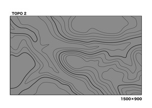 「astrum gear」TOPO DECAL 1500 x 900
