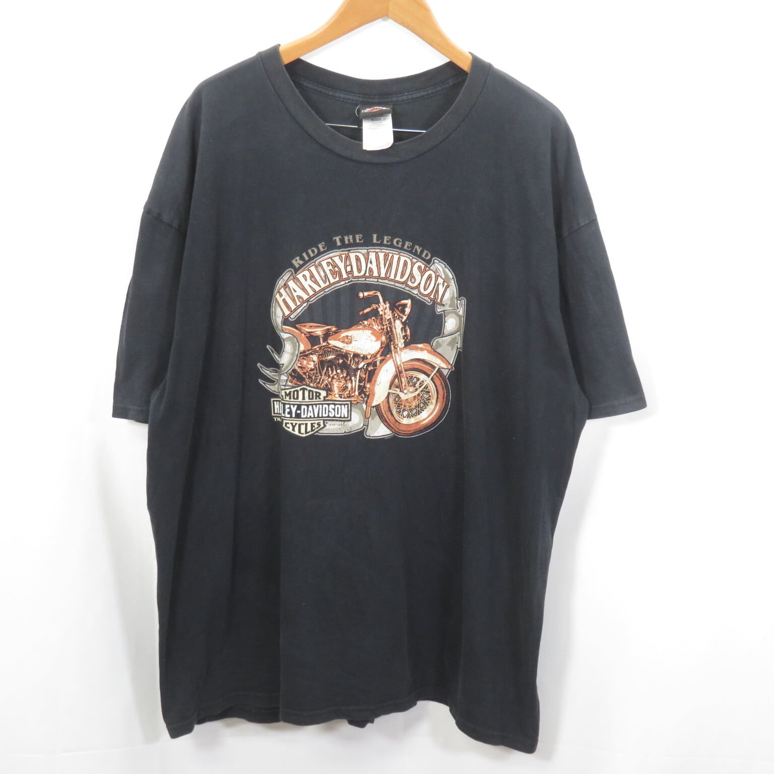 00s Harley Davidson CHARLOTTE Tシャツ size3XL/ハーレーダビットソン