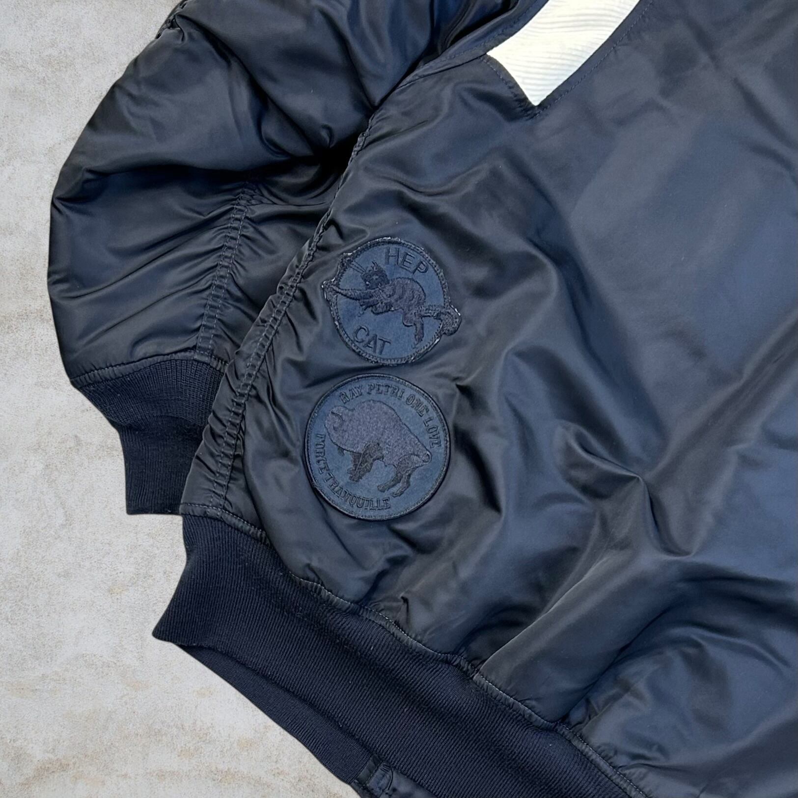 Special‼︎】00's old stussy × Alpha Design Nylon Jacket 