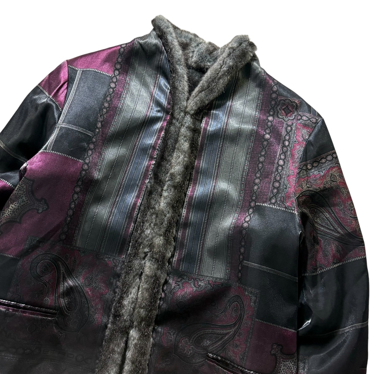 ETRO reversible eco-fur blouson