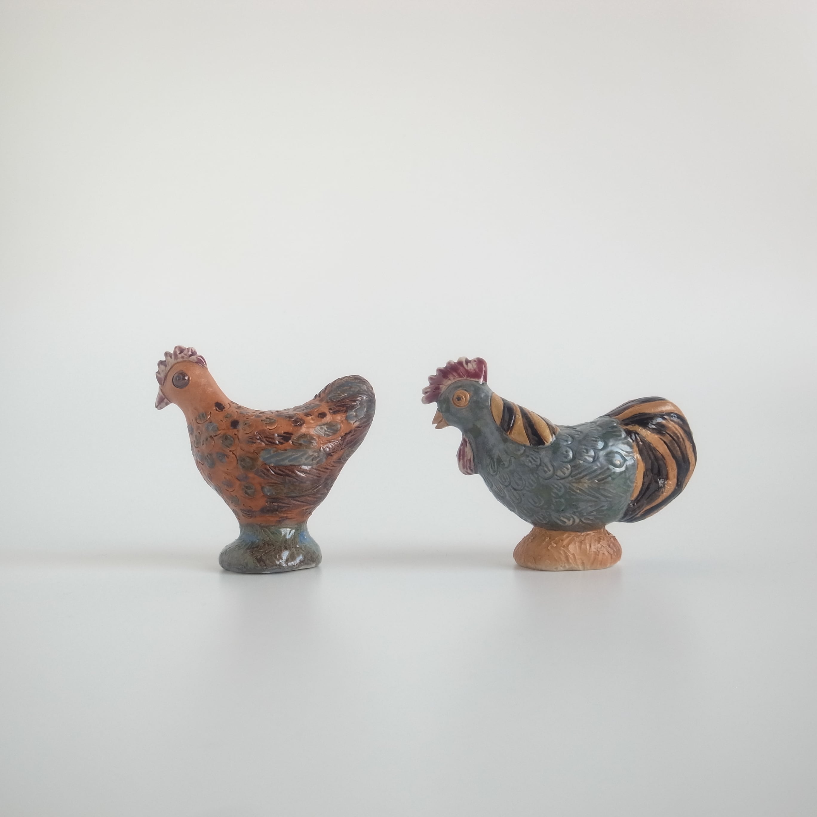 Rutebo / Orange Rooster Figurine | troldhaugen antiques Rutebo / Orange Rooster Figurine | troldhaugen antiques
