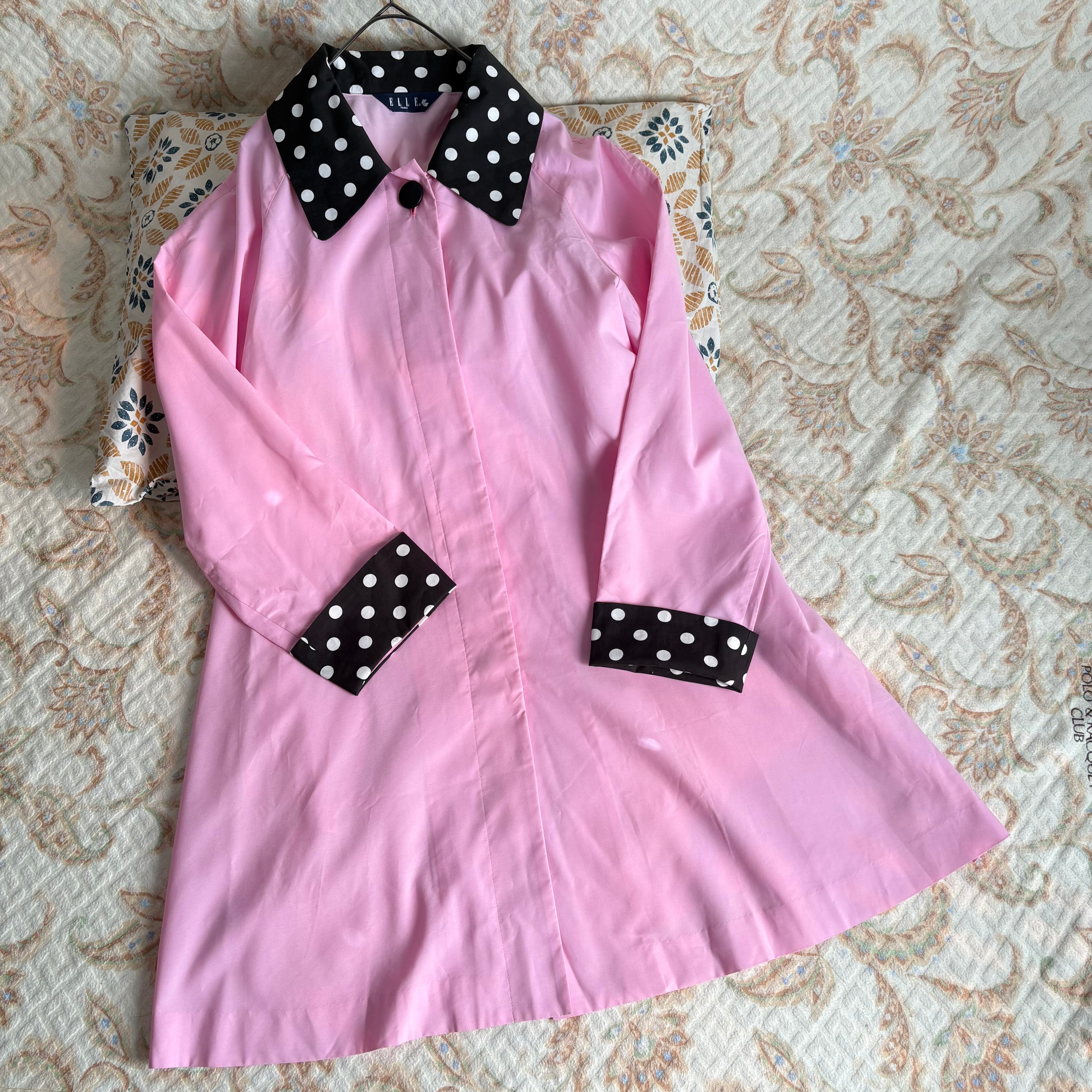 セゾンドパピヨン SAISON DE PAPILLON ロングボアコート （ピンク