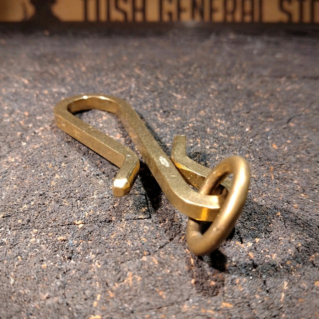 The Hooking Man / 2000yen / フックマン キーキーパー 真鍮製 / Hook Key Keeper / フックキーホルダー