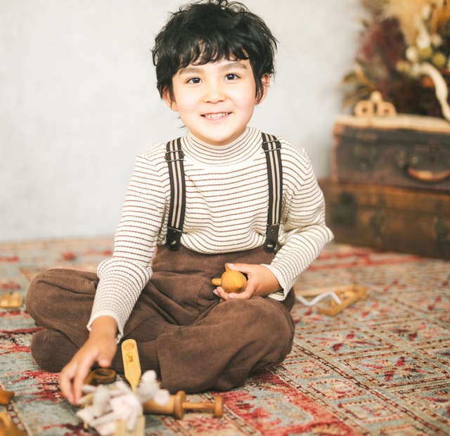 PETITMIG /high neck knit T10