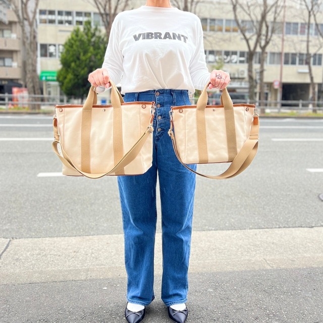 【受注生産】帆布×本革＊Mサイズ 帆布 dipingere ディピンチェァレ