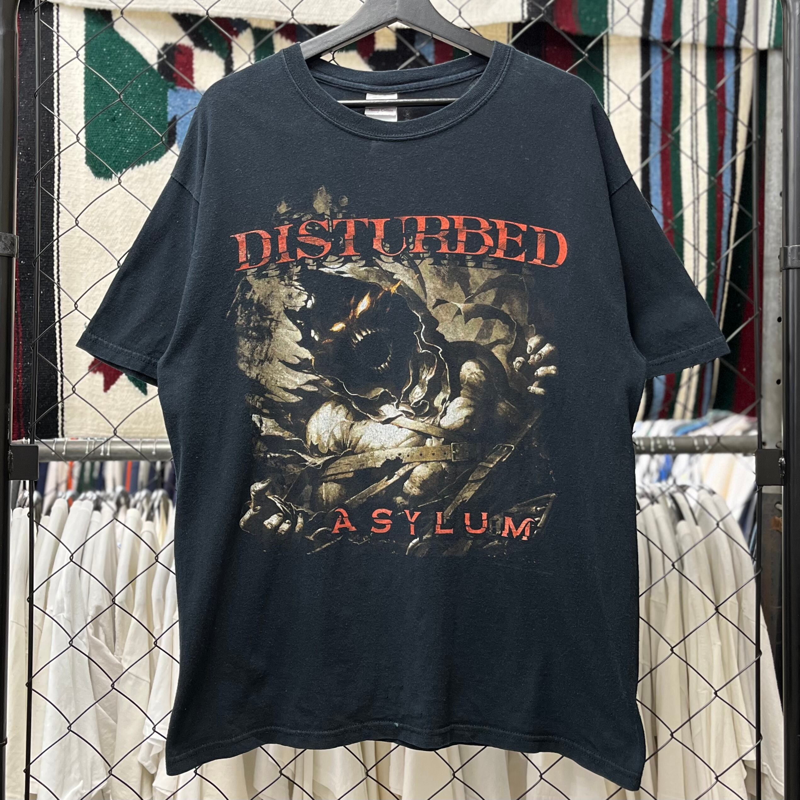 2022春夏新色】 DISTURBED ディスターブド ヘヴィメタ USA バンドtee