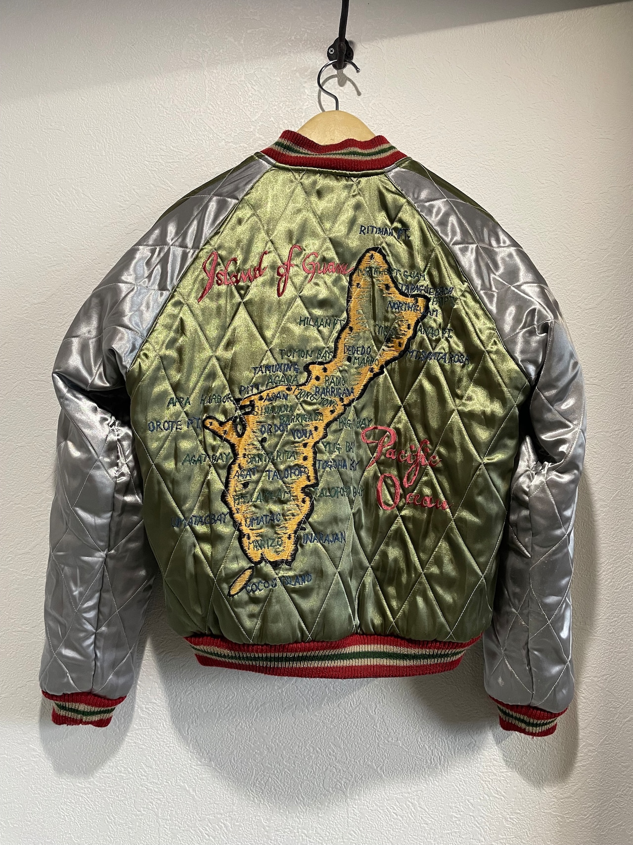 テーラー東洋 TAILOR東洋 2005年レギュラーモデル サテン中綿スカジャン スーベニアジャケット