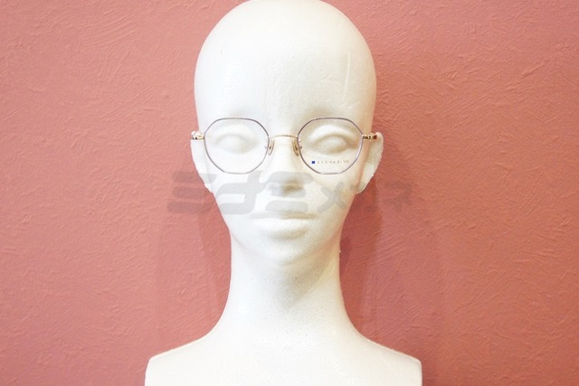 EVE un BLUE メガネ GARDEN CINERARIA Col.Mauve Purple オクタゴン イヴアンブルー 鯖江 日本製 正規品-5枚目