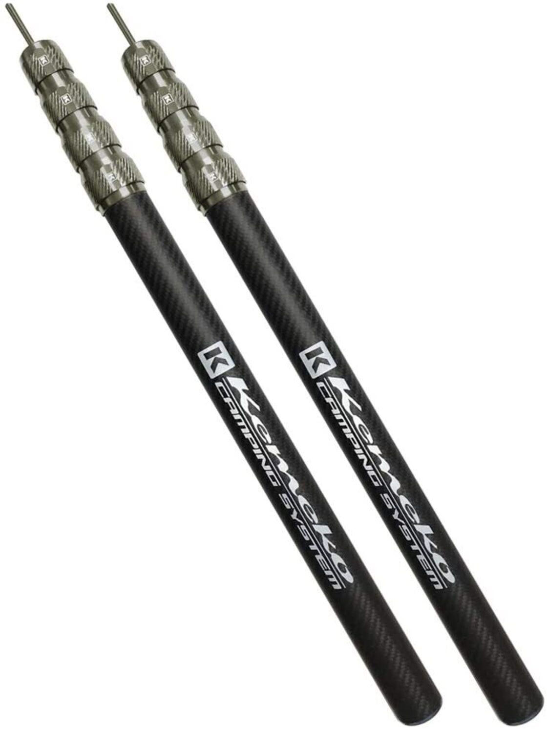 KEMEKO カーボンポール ファット200 2本セット ケメコカーボンポール  