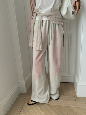 (予約)poster / Mixed Gradient Pants / 3color