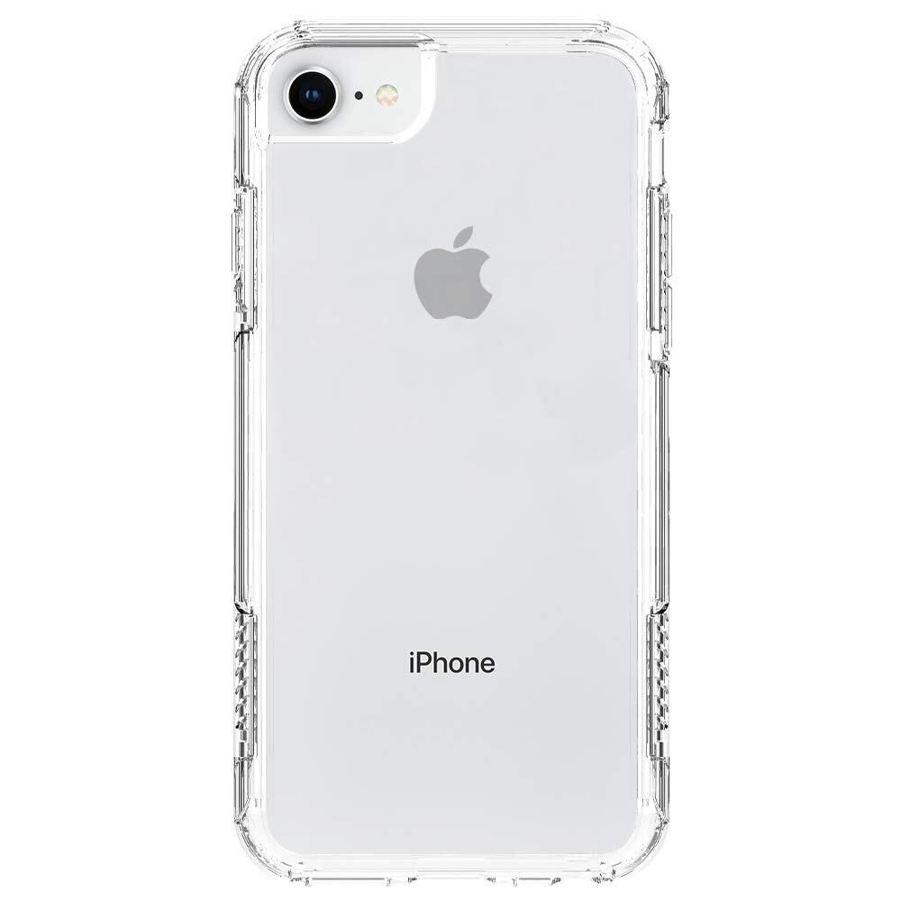 【Pelican】 iPhone SE3 (第3世代) / iPhone SE2 (第2世代) / 8 / 7 / 6s / 6 用ケース MIL-STD-810G 3.0m 耐落下衝撃 ハード ケース カバー 2層構造・スリム 透明 クリア シンプル 頑丈 ペリカン Adventurer - Clear PP042764