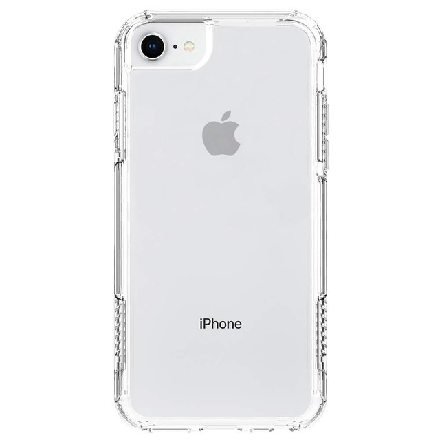 【Pelican】 iPhone SE3 (第3世代) / iPhone SE2 (第2世代) / 8 / 7 / 6s / 6 用ケース MIL-STD-810G 3.0m 耐落下衝撃 ハード ケース カバー 2層構造・スリム 透明 クリア シンプル 頑丈 ペリカン Adventurer - Clear PP042764