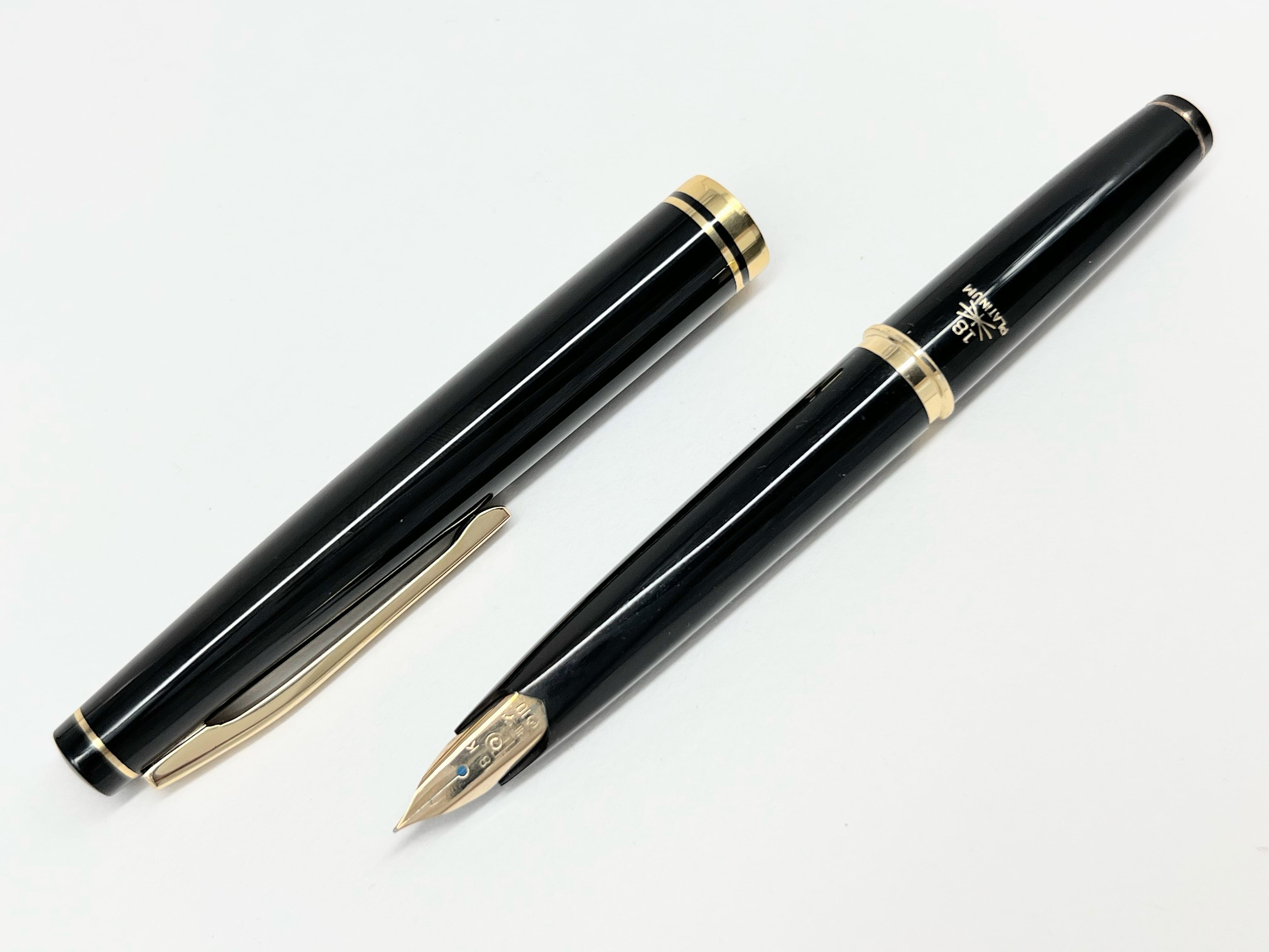PLATINUM プラチナ ポケット ステンレス 18K 細字 60s 万年筆 0d7653c20f040ba9df9c3e48b0162c