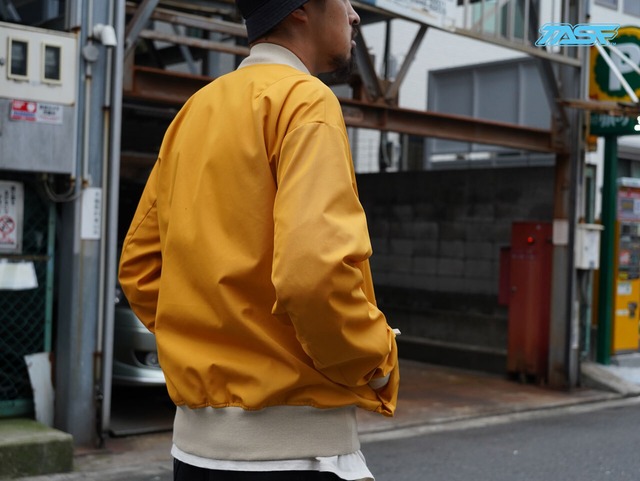50%OFF!!　TASF  /   MA-1系 ブルゾン  /  Yellow