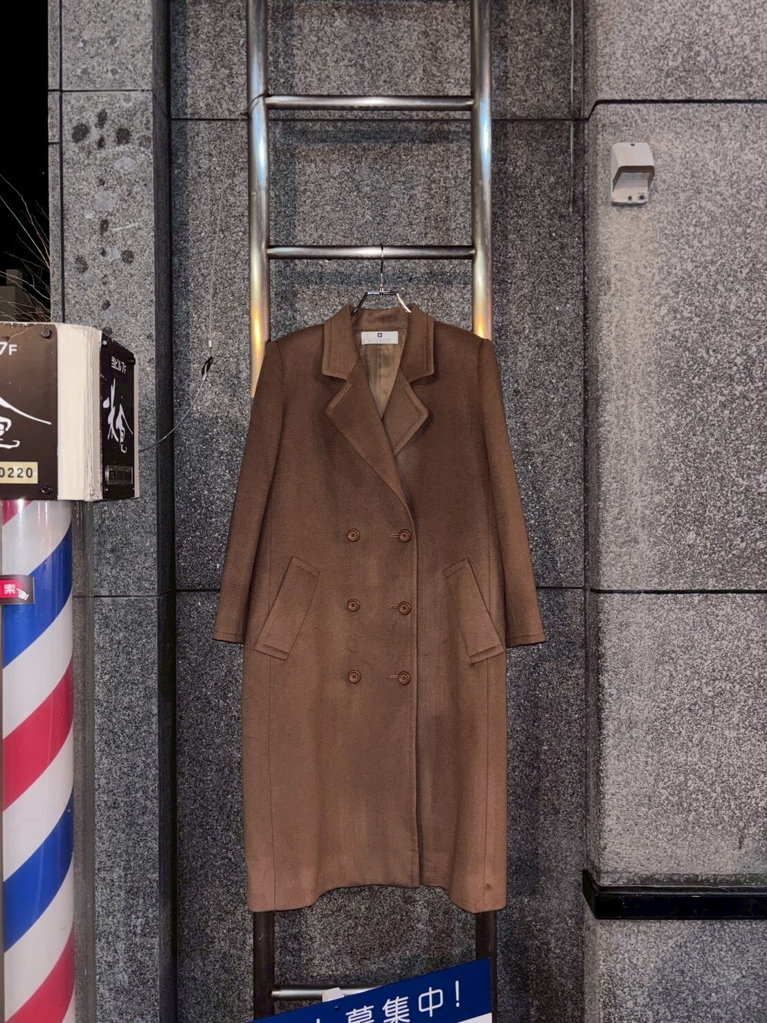 00s yohjiyamamoto Y's for men 2003s/s sweat zip long coat/00年代