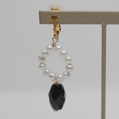 大人可愛いアイテム！K14gf 淡水パール・オニキスピアス & イヤリング sl3_8_20200507pe03