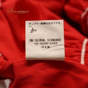 フラダンス 衣装 ALOHA STANDARDS アロハスタンダード ワンピース ドレス レッド系 花柄 植物柄 ハワイアンプリント ハワイアン アロハ フラ ダンス レッスン 練習 ハワイアンダンス フリル フレアスカート 赤 白 緑 黄緑 ホワイト系 グリーン系 華やか 鮮やか かわいい おしゃれ
