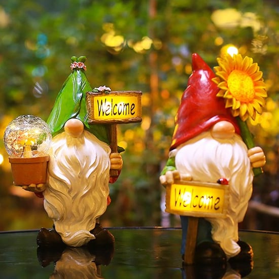 ガーデンライト 妖精 ノーム ドワーフ ソーラーライト ガーデン