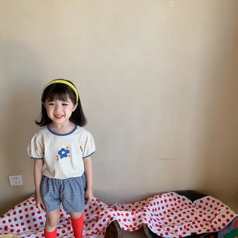 今年も話題の 春物♡ 新品 キッズ 女の子 赤 100 セットアップ ドット