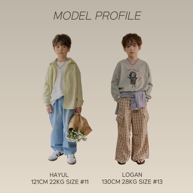 《送料無料》予約:ワッフルリブT【HIKIKI】※ジュニアサイズ