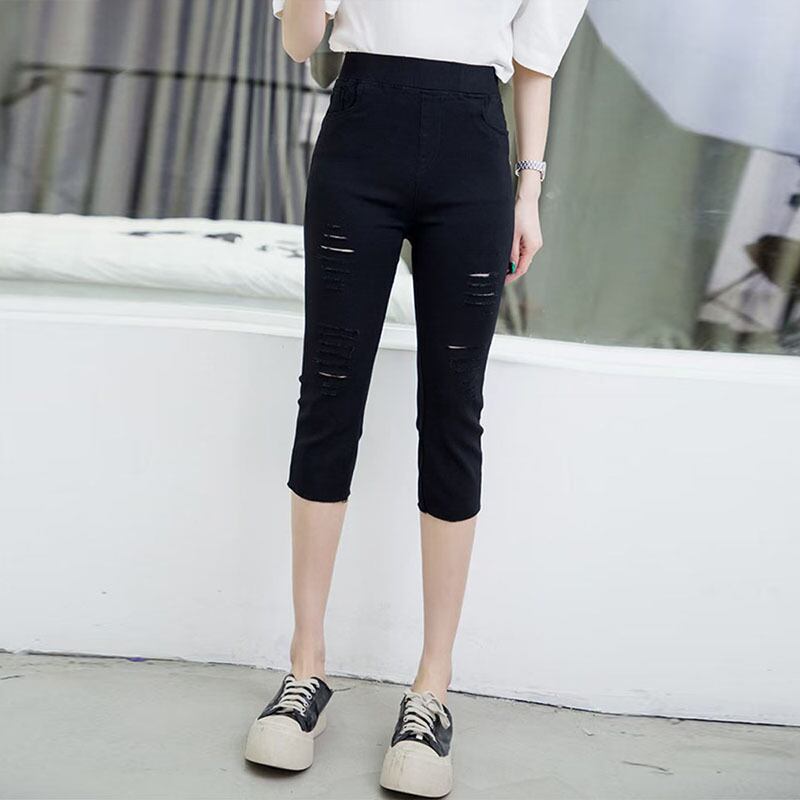 サマーパンツ 薄手ハイウェストショーツ 大きめサイズ 夏物 ブルマー ミックスインファッション44394888449