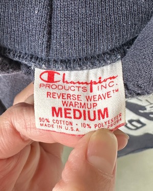 -Champion- Vintage 70s M Reverse Weave Hoodie made in USA