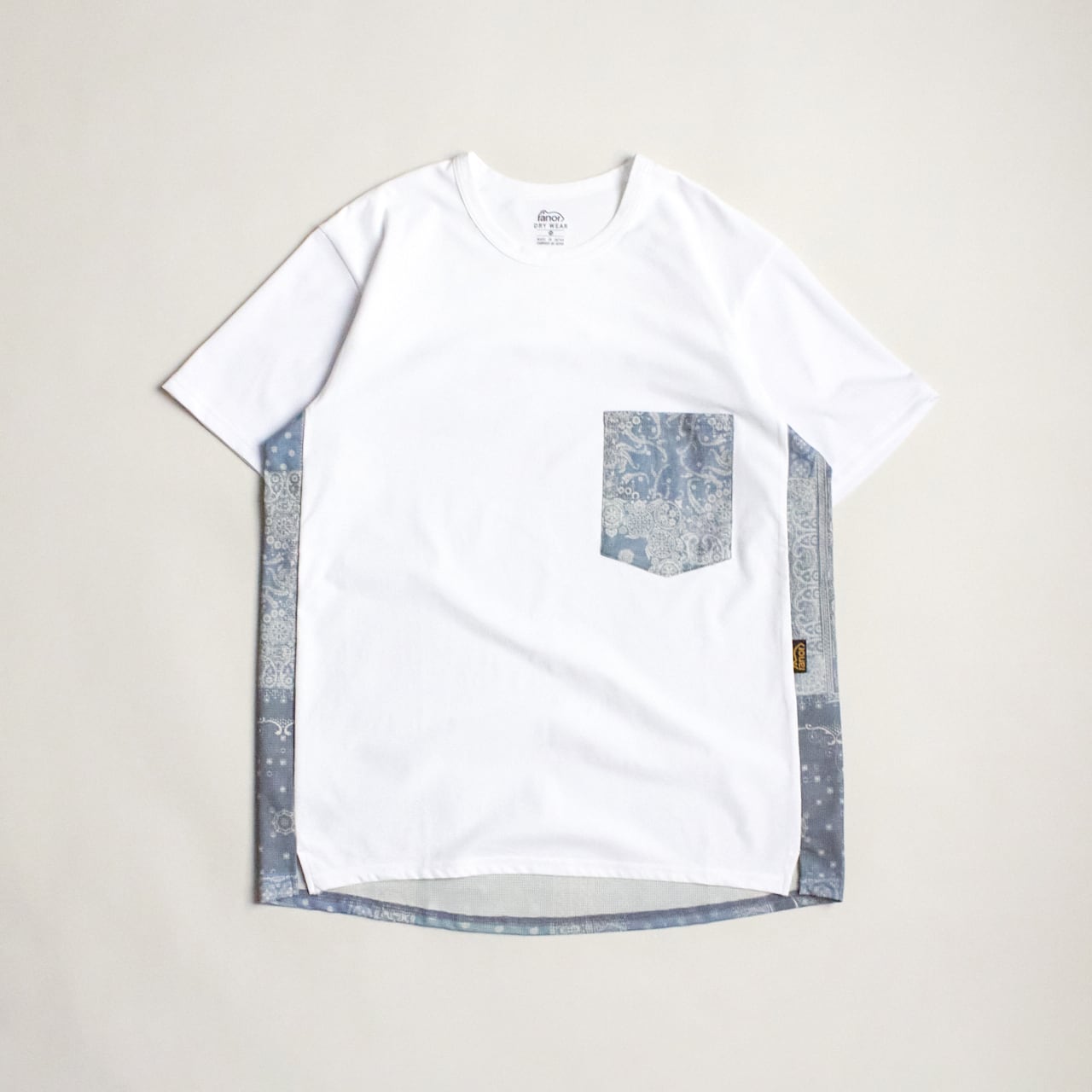 ラナー　ranor バンダナ柄　Tシャツ ranor(ラナー) BANDANA T-SHIRT | circle AOMORI サークルアオモリ