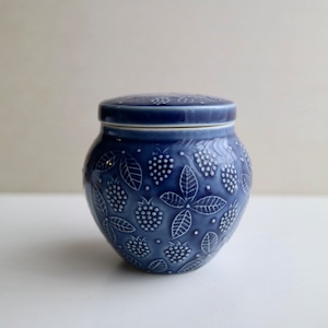 Arabia アラビア / Chymos キャンディポット ボンボニエール ブルー