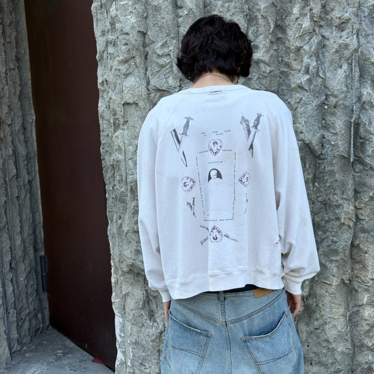 【Enfants Riches Déprimés】Emmanuelle IV Raglan Crewneck - 5