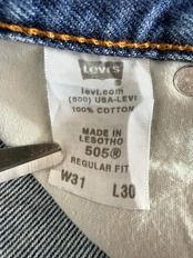 リーバイス 505 REGULAR FIT W31×L30