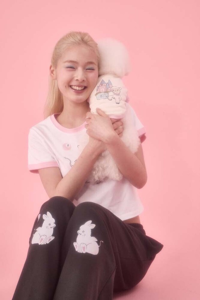 〈即納アイテム〉PEBBLES / MIU RAGLAN TEE Tシャツ