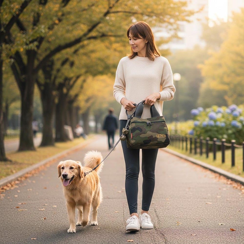 阪神タイガース グッズ GOLF☆迷彩柄カートバッグ☆ 犬のお散歩にも