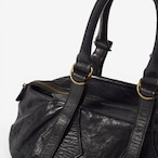 90s Vivienne Westwood レザーハンドバッグ ヴィンテージ ブラック
