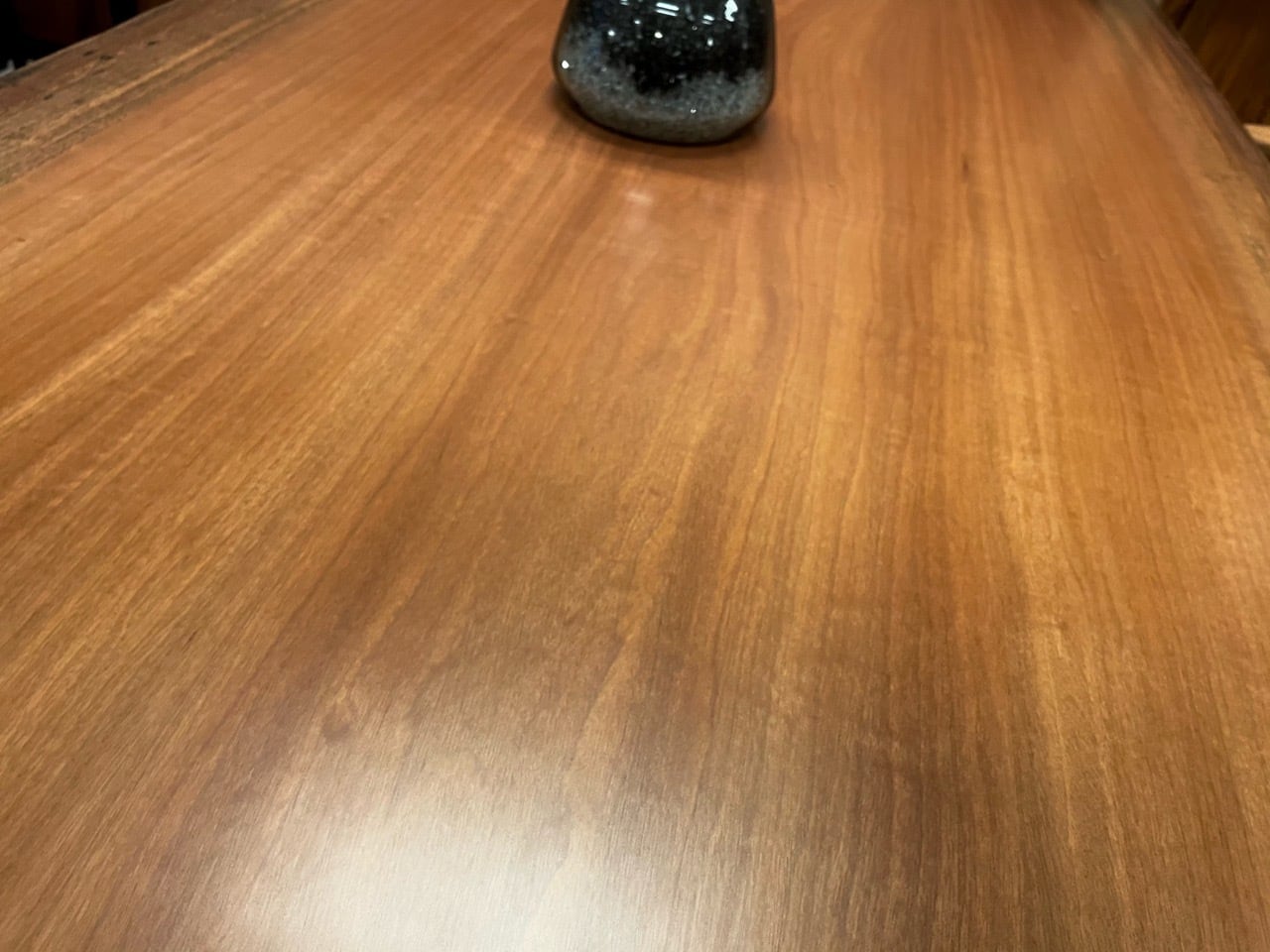 値下可　一枚板テーブル　③ イロコ_1800×800-860×65_横浜元町店_テーブル天板/一枚板 21348