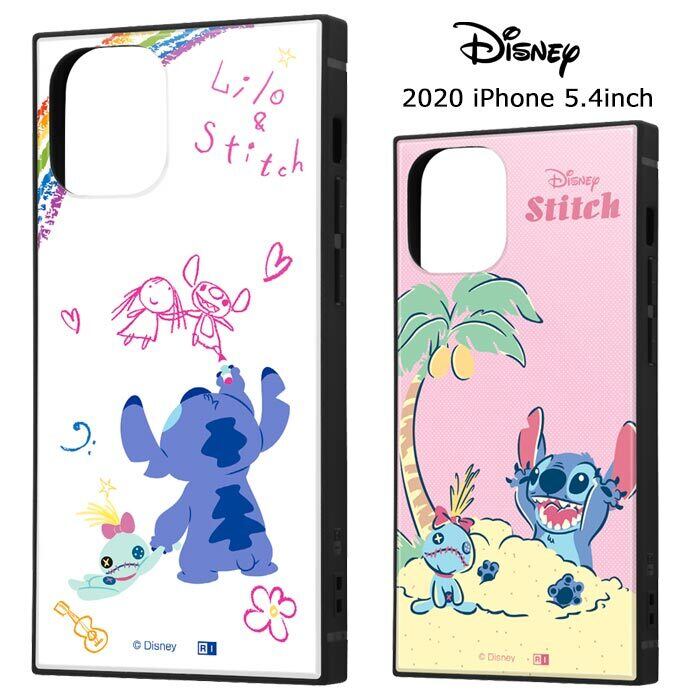 Iphone12mini ディズニー リロ スティッチ 耐衝撃 スクエア ケース カバー ハイブリッド ソフト ソフトケース ハード ハードケース キャラクター かわいい グッズ スティッチ Stitch アイフォン トゥエルブ ミニ Iphone 12 Mini 5 4 スマホケース スマホカバー S In