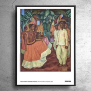 画家『ディエゴ・リベラ』アルゼンチン現代美術館制作ポスター