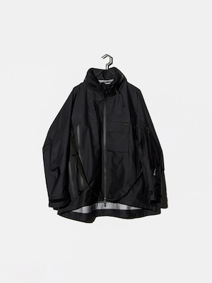 加藤泉xAlmost Black x Dvec 2024 SS GORE-TEX PRODUCT 3L S.R.G.SHELL / ゴアテックス スリーレイヤー シェル (ブラック)