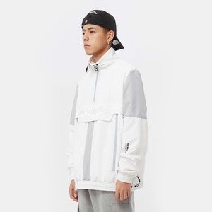 SALE 送料無料【HIPANDA ハイパンダ】メンズ アノラック ジャケット MEN'S ANORAK JACKET / WHITE・BLACK