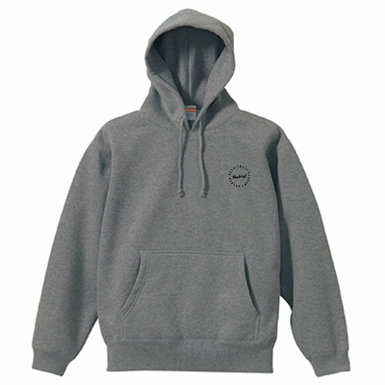 【SHOEHURRY!】#HARDWORK #INTENSITY #ENERGY SWEAT HOODIE (HEATHER GRAY/BLACK) | 裏起毛パーカー(ヘザーグレイ/ブラック) - 2