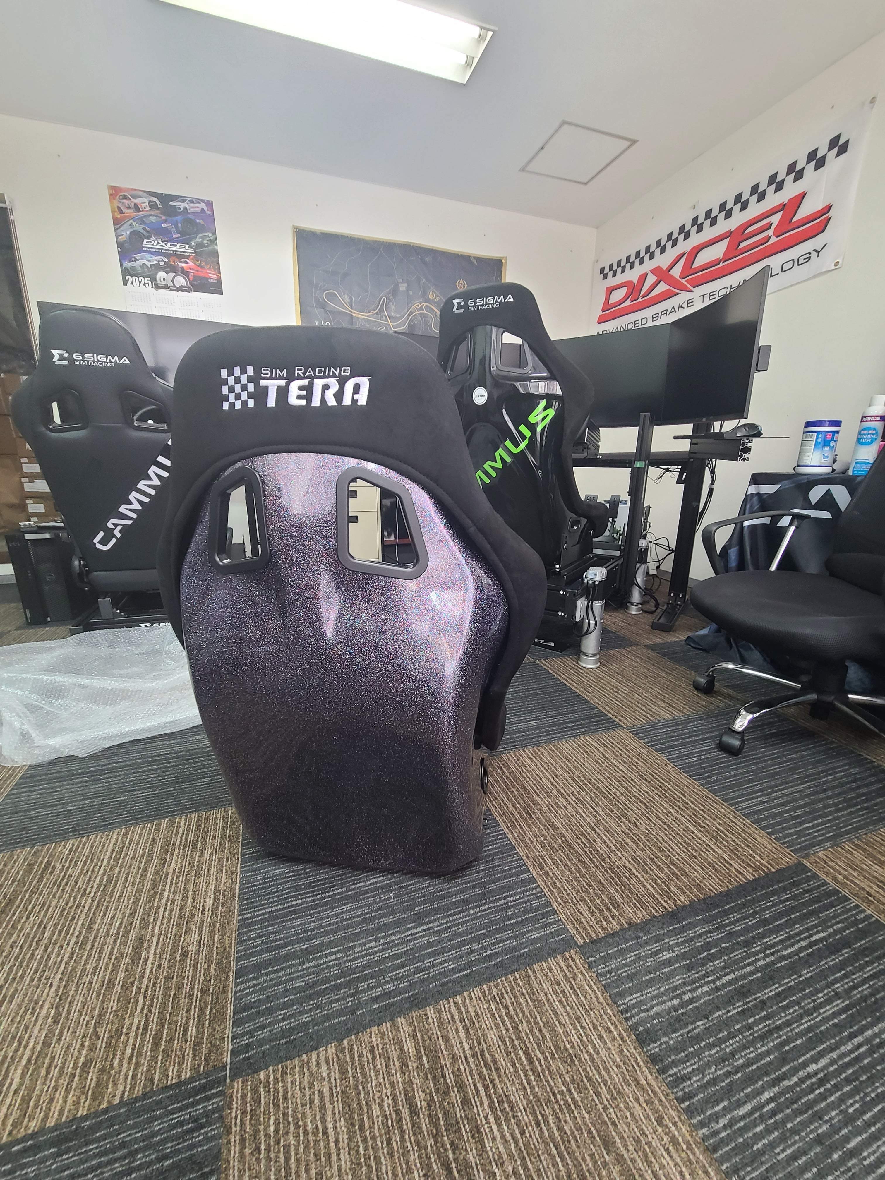 シート単体 Sim Racing TERA オリジナルバケットシート（パープル