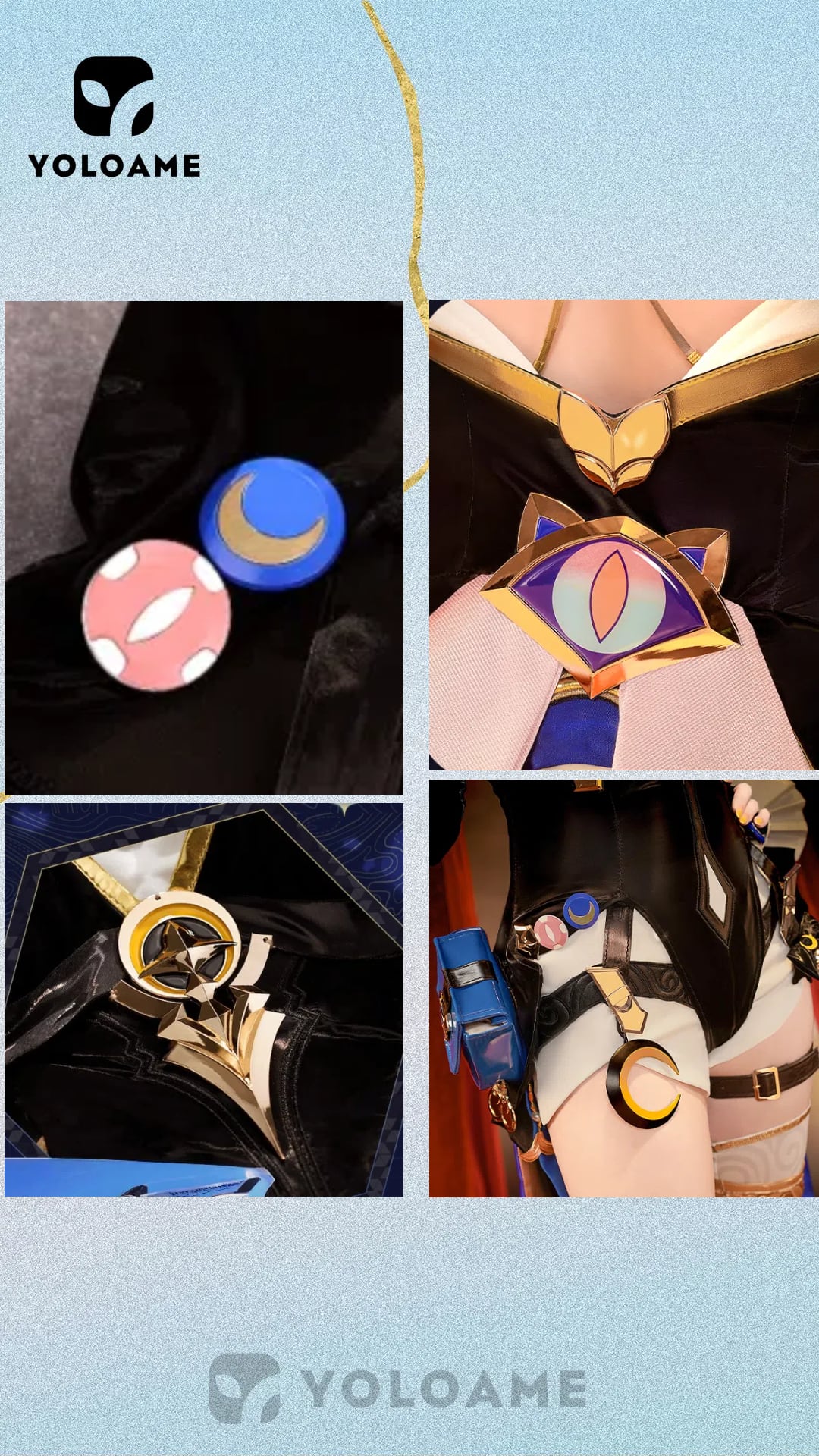 崩壊：スターレイル サフェル 猫 コスプレ衣装【三分妄想 1/3Delusion
