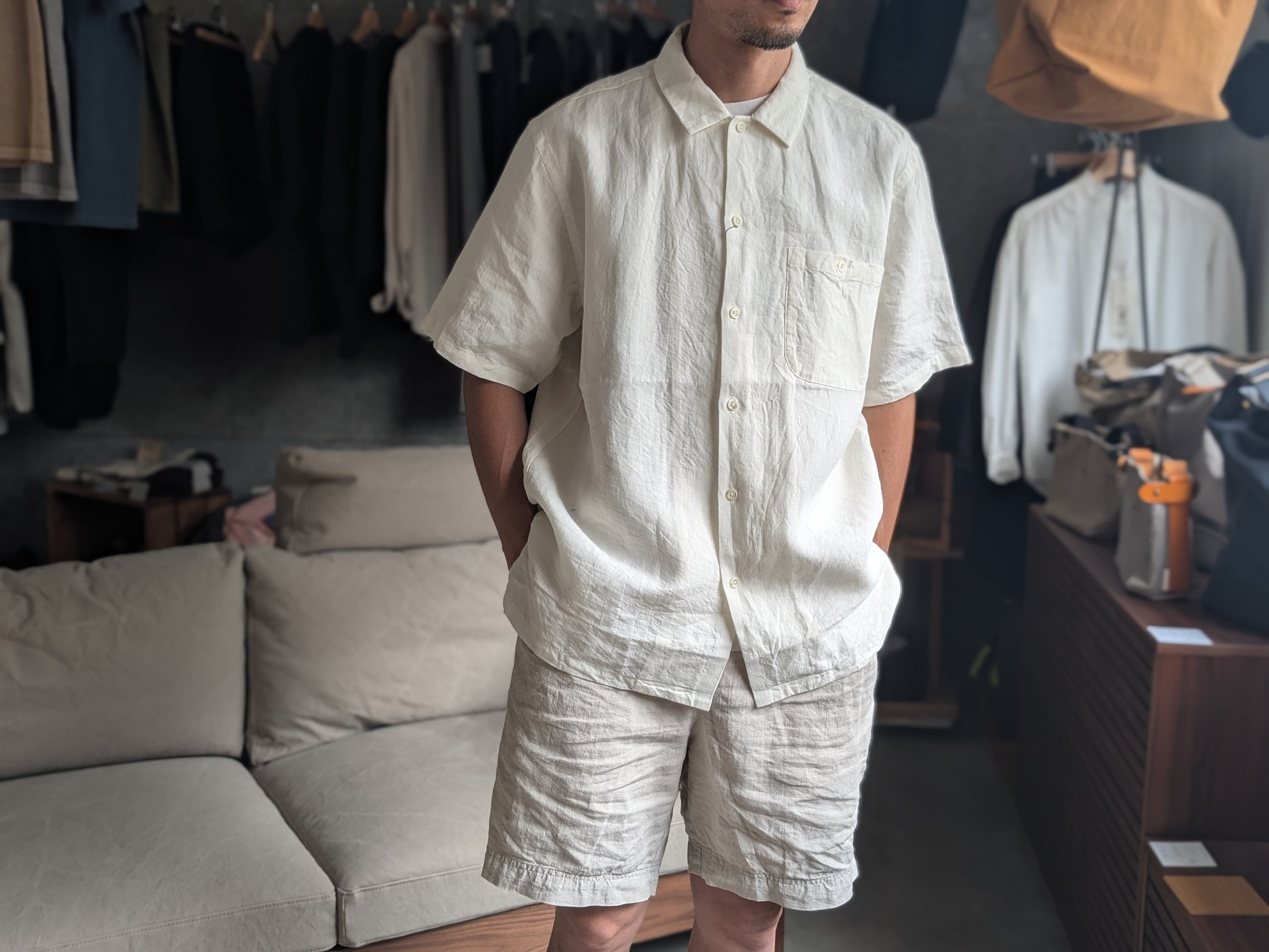 STANDARD SHIRT】Open Collar Shirt（Unisex） | JAMES&CO. | inoya
