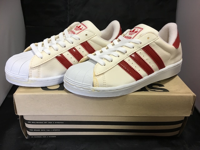 adidas（アディダス） SUPER STAR Ⅲ（スーパースター） 6 24cm 白/ルビー ⑥