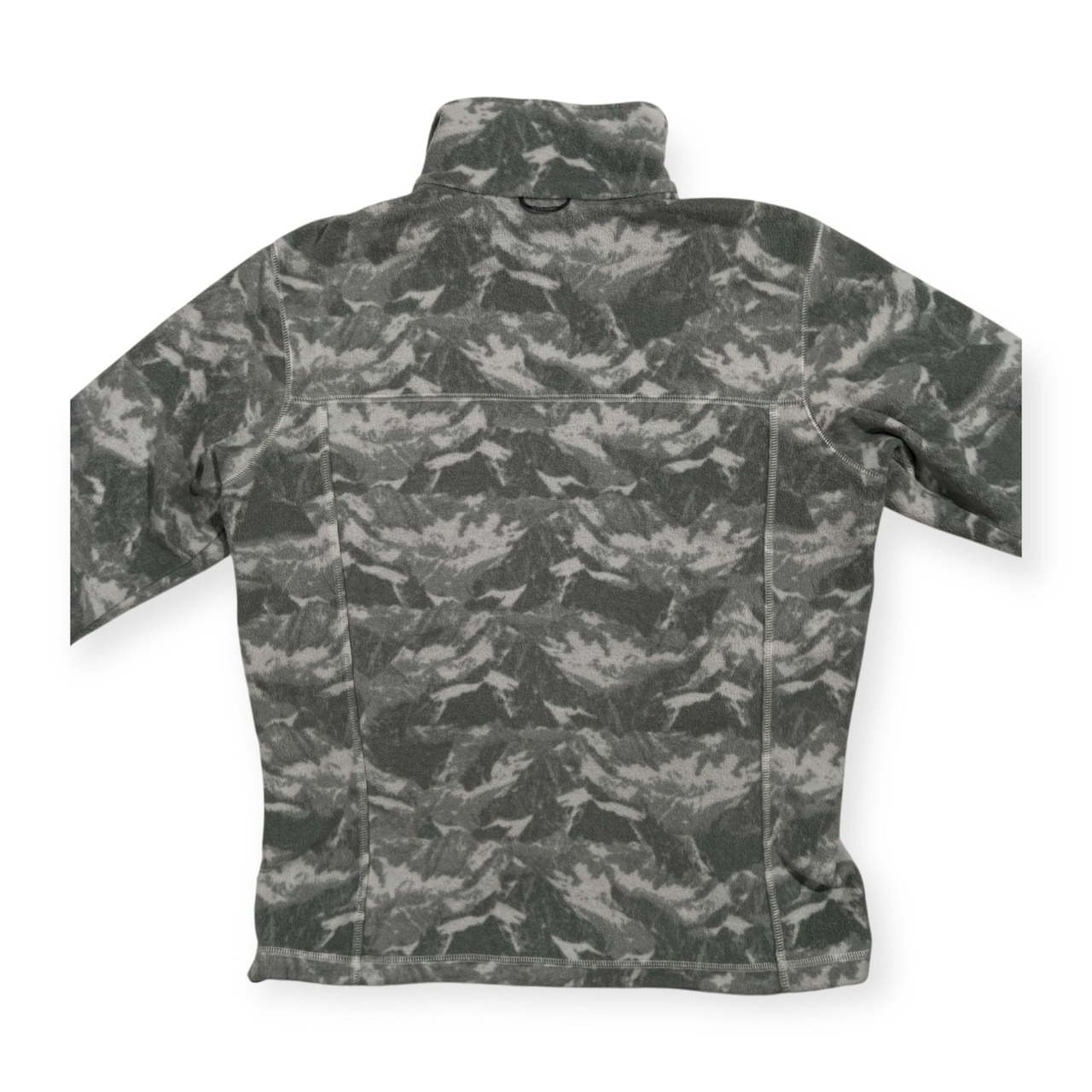 Columbia コロンビア INTERCHANGE 総柄 フリース ジャケット サイズ L /ライトグレー系 ライナージャケット アウトドア